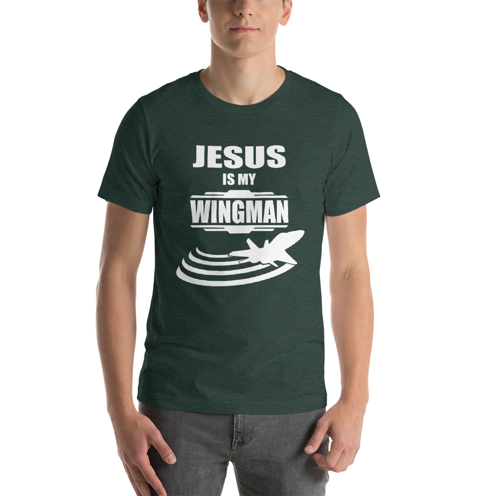 Jesus is my Wingman - Christian Short-Sleeve Forza Tees