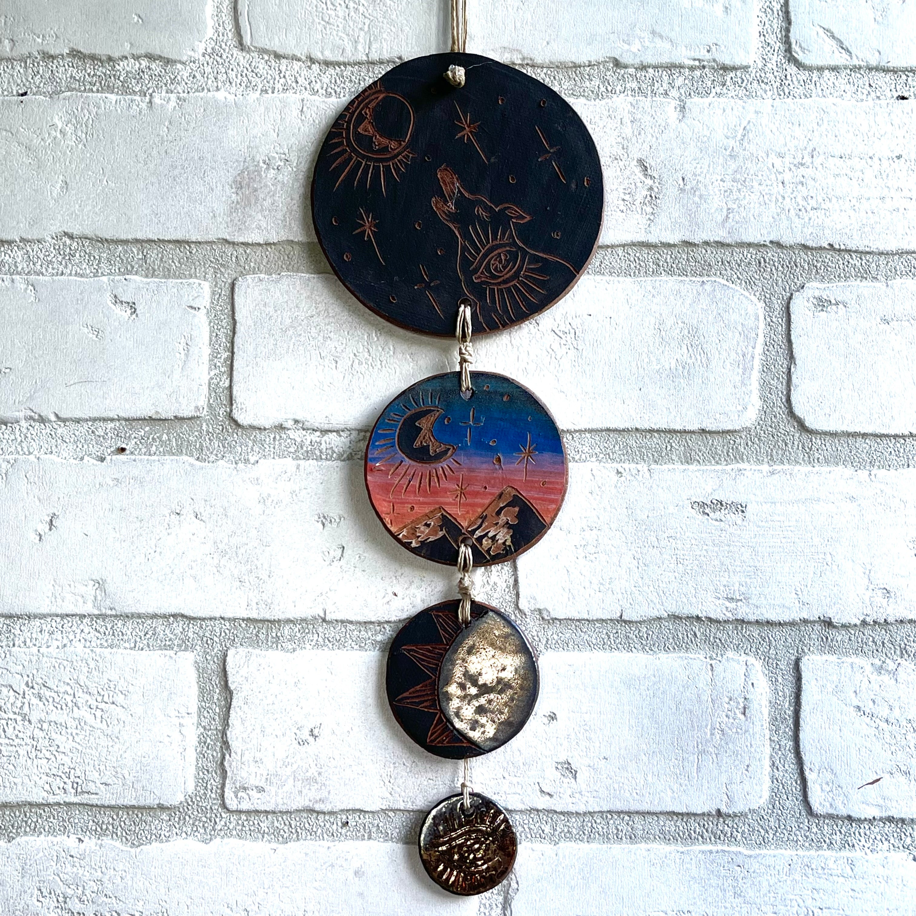 Desert Mystic Sphere Wall Hanging No. 2