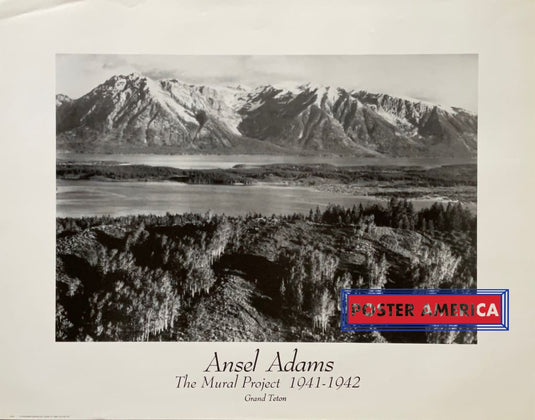 Ansel Adams The Mural Project 1941-1942 Streams at Yellowstone Print 2 –  PosterAmerica