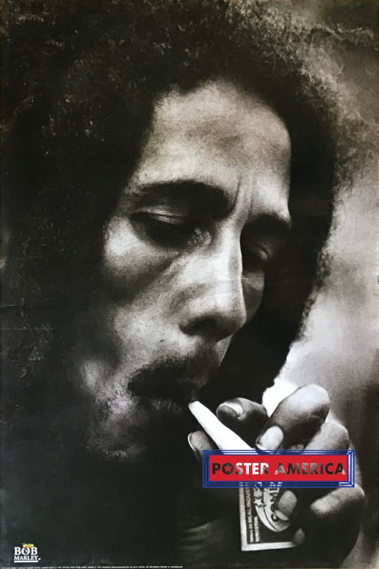 Bob Marley Buffalo Soldier Music Black Wood Framed Art Poster
