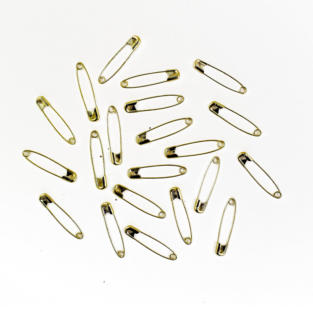 Gold Large Safety Pins Size 3 - 2 Inch 144 Pieces Premium Quality ...