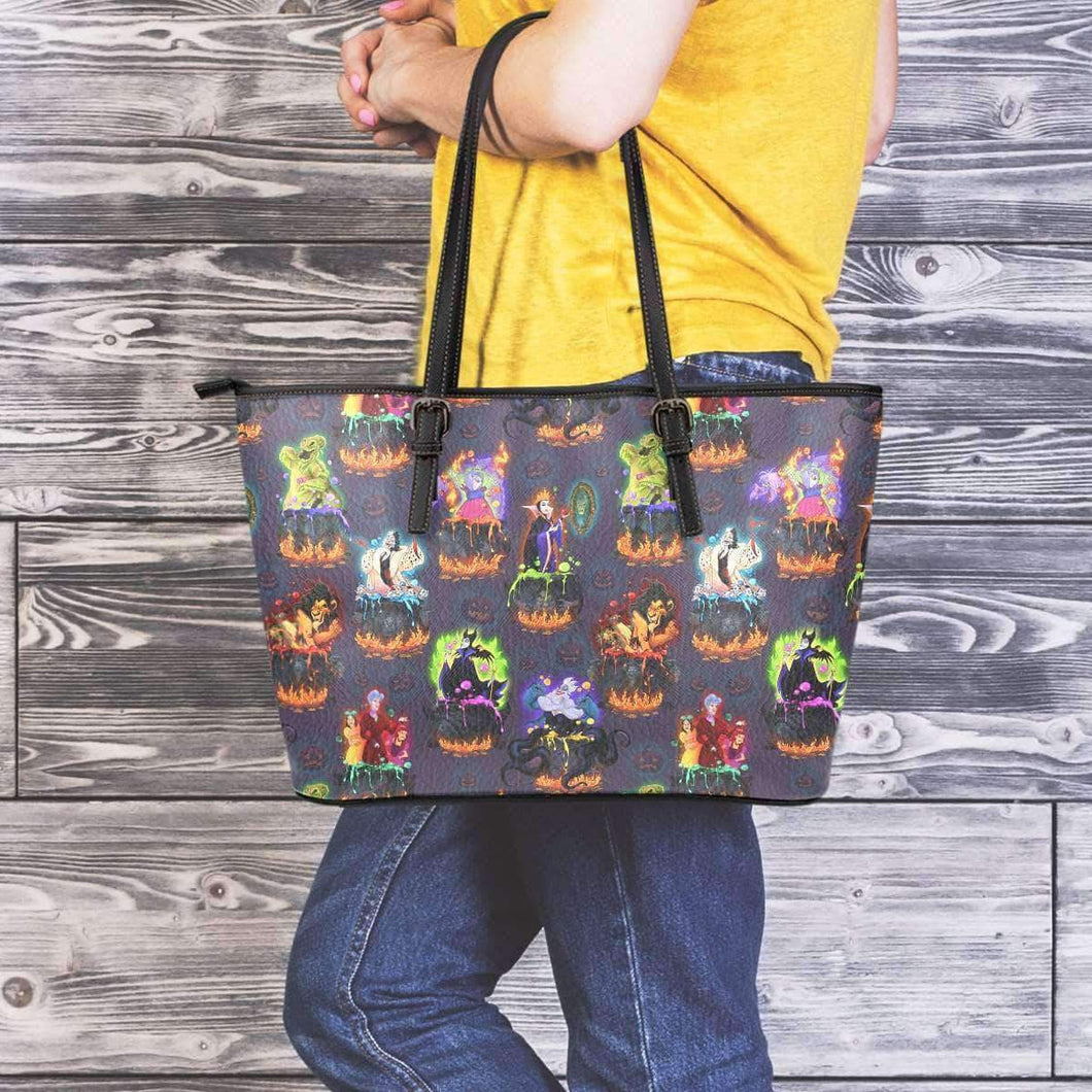 disney villains tote bag