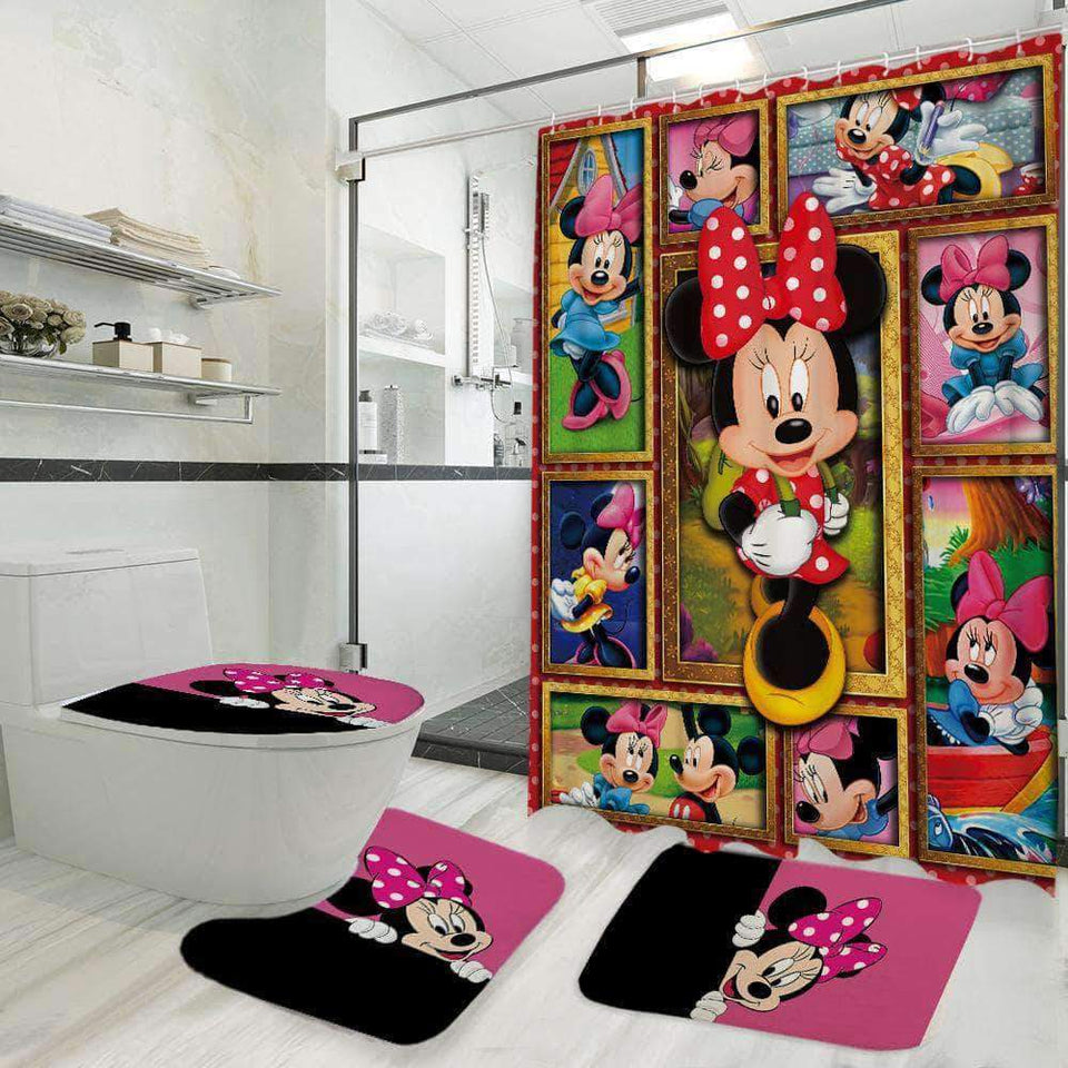 minnie mouse bathroom set