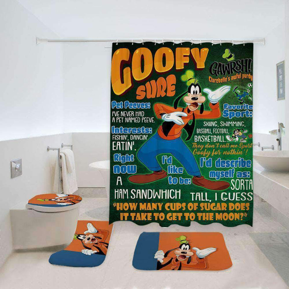 Goofy Bathroom Set Dadu Store Smart Beautiful Dadu