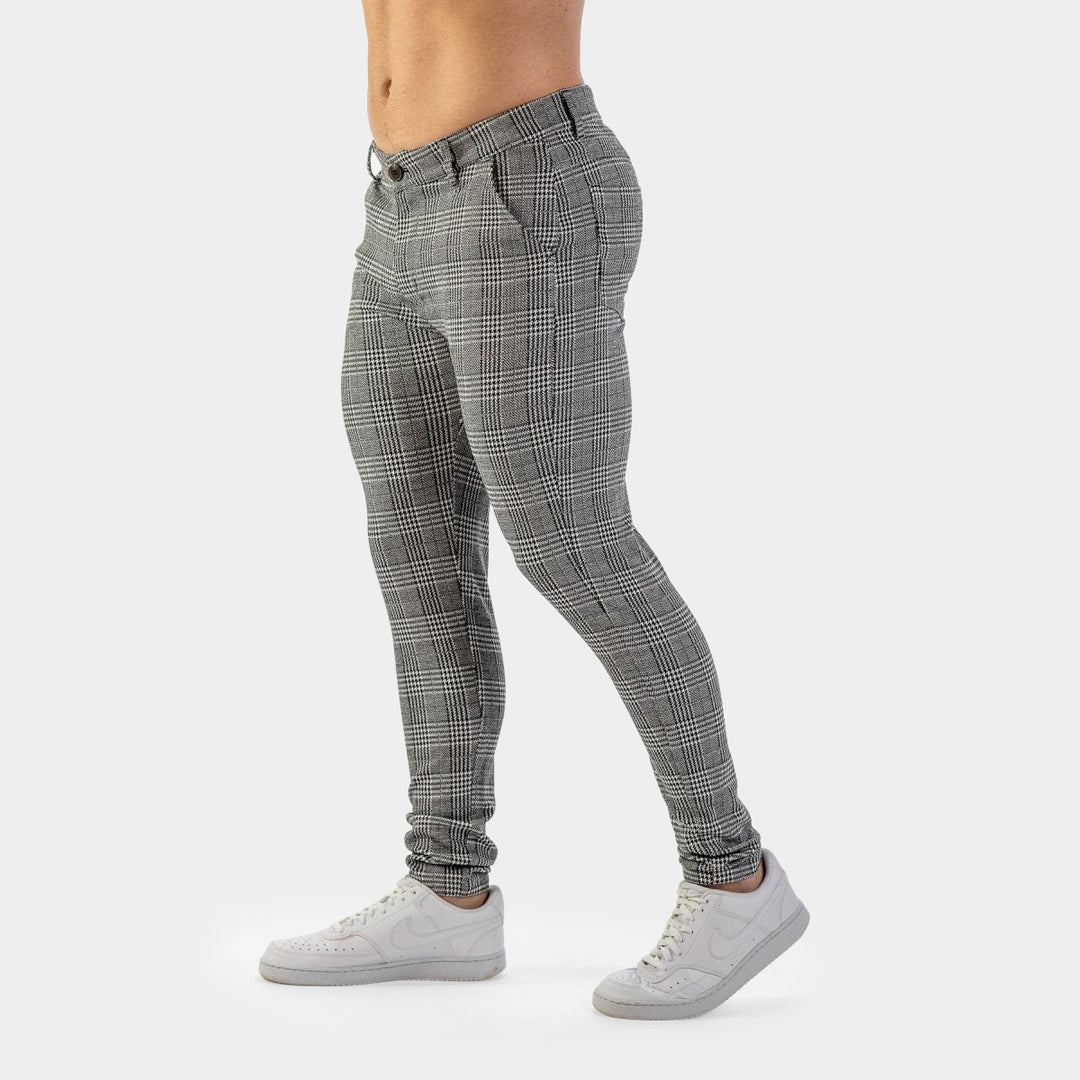 New Look skinny smart trousers in grey  ASOS