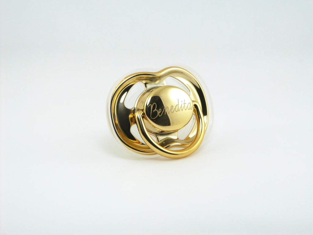 gold pacifier