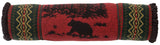Wooded River Bear - Neckroll 6"x26"