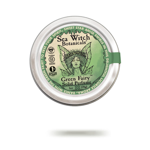 Green Fairy Soy Candle with Cotton Wick from Sea Witch Botanicals – The  Boho Depot