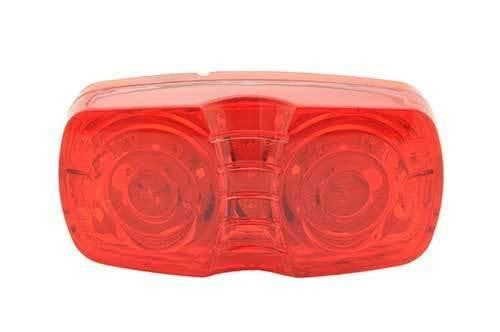 Grote G4602 Red, Hi Count® Square-Corner 13-Diode LED Clearance Marker Lights - Levine Auto and Truck Lighting