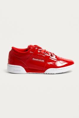 reebok trainers mens red