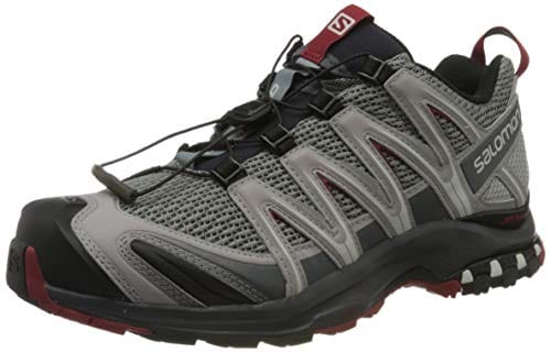 Underholdning Akrobatik Badekar Salomon Men's Trail Running Shoes, XA PRO 3D, Grey (Monument/Ebony/Red –  SOLEHEAVEN