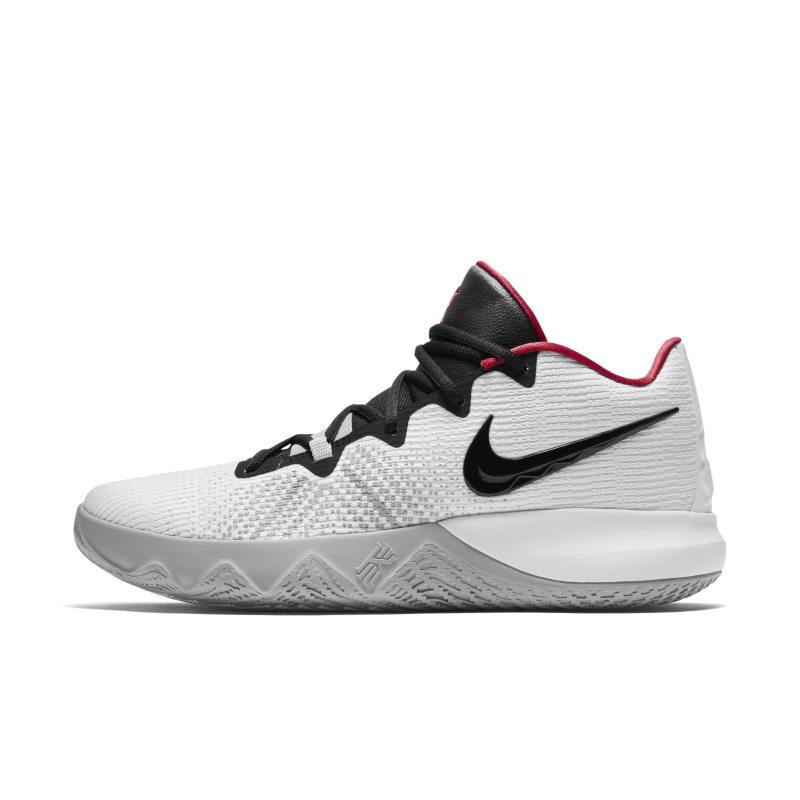 white kyrie flytrap basketball shoes