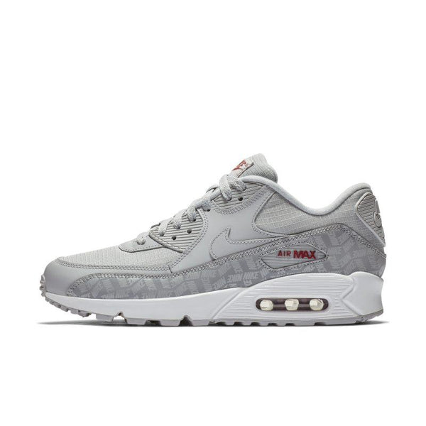 gray and white air max