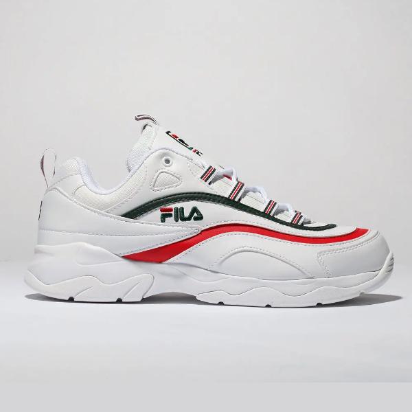 fila sneakers red and white