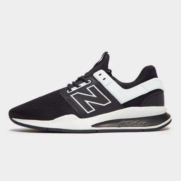 new balance 247 trainers black