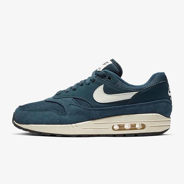 nike air max 1 navy blue suede