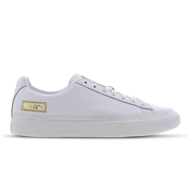 puma basket white gold