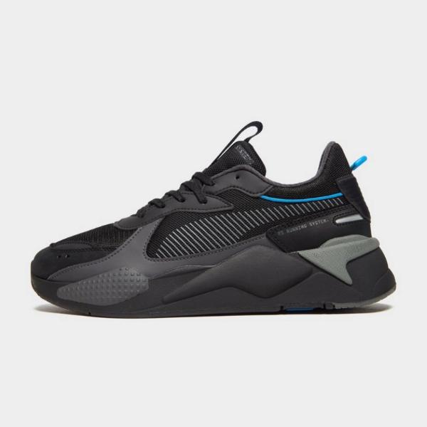 puma rs black and blue