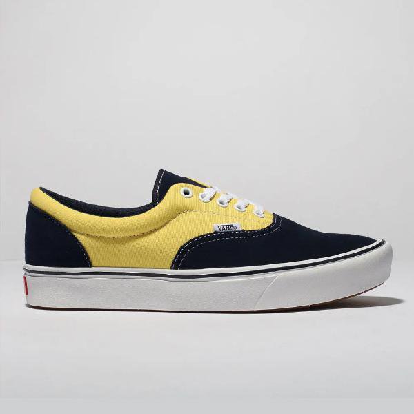 vans era blue yellow - 65% OFF 