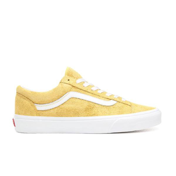 vans old skool yellow suede