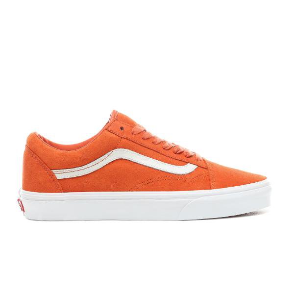 vans suede orange