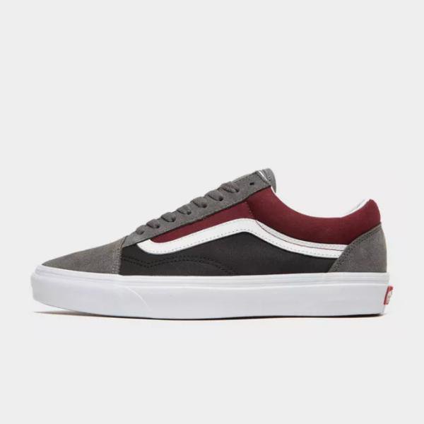 vans grey red