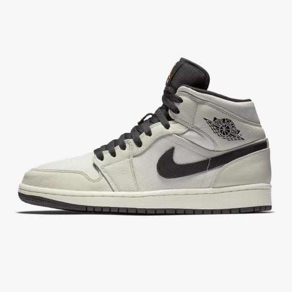 air jordan 1 mid premium light bone