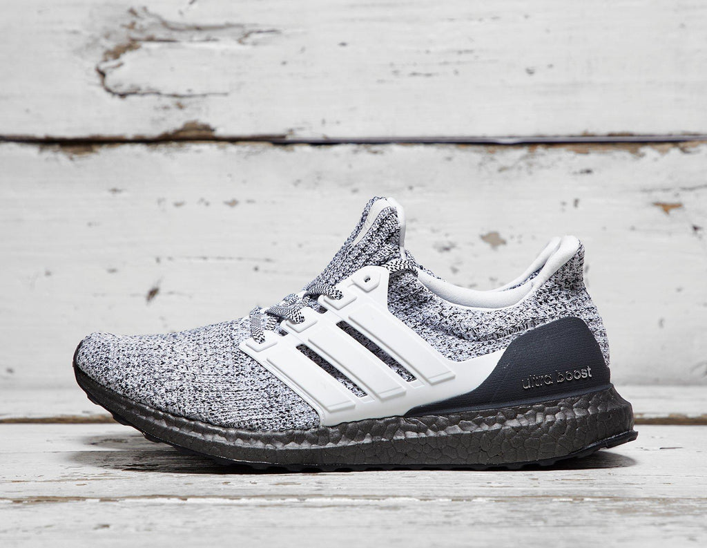 gray and black ultra boost