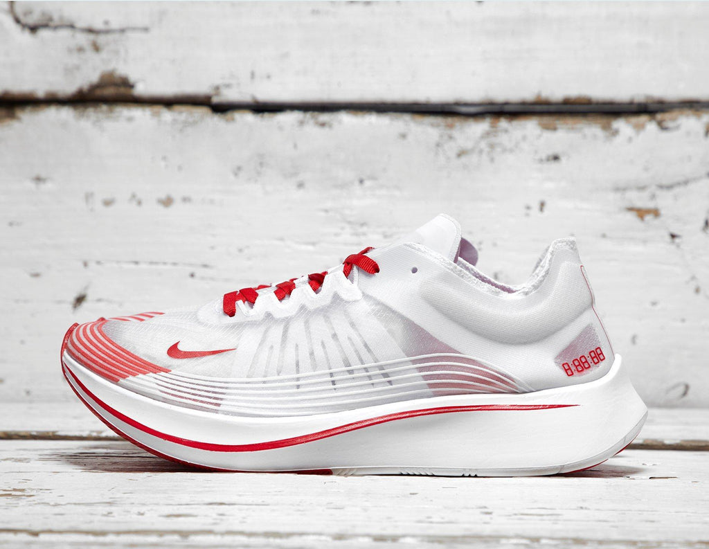 nike zoom fly sp white red