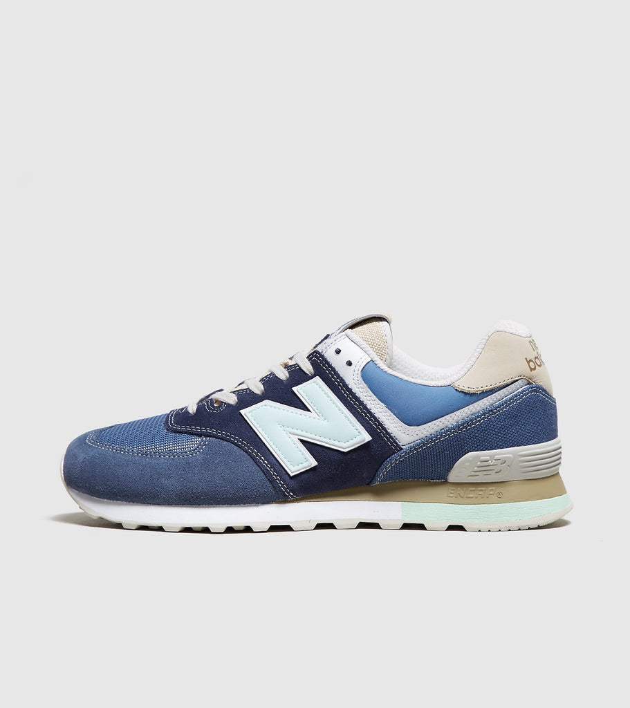 new balance 574 blue and grey