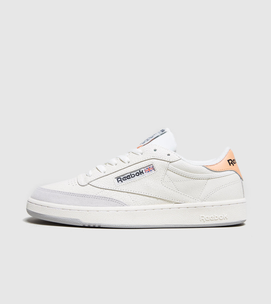 reebok club c orange