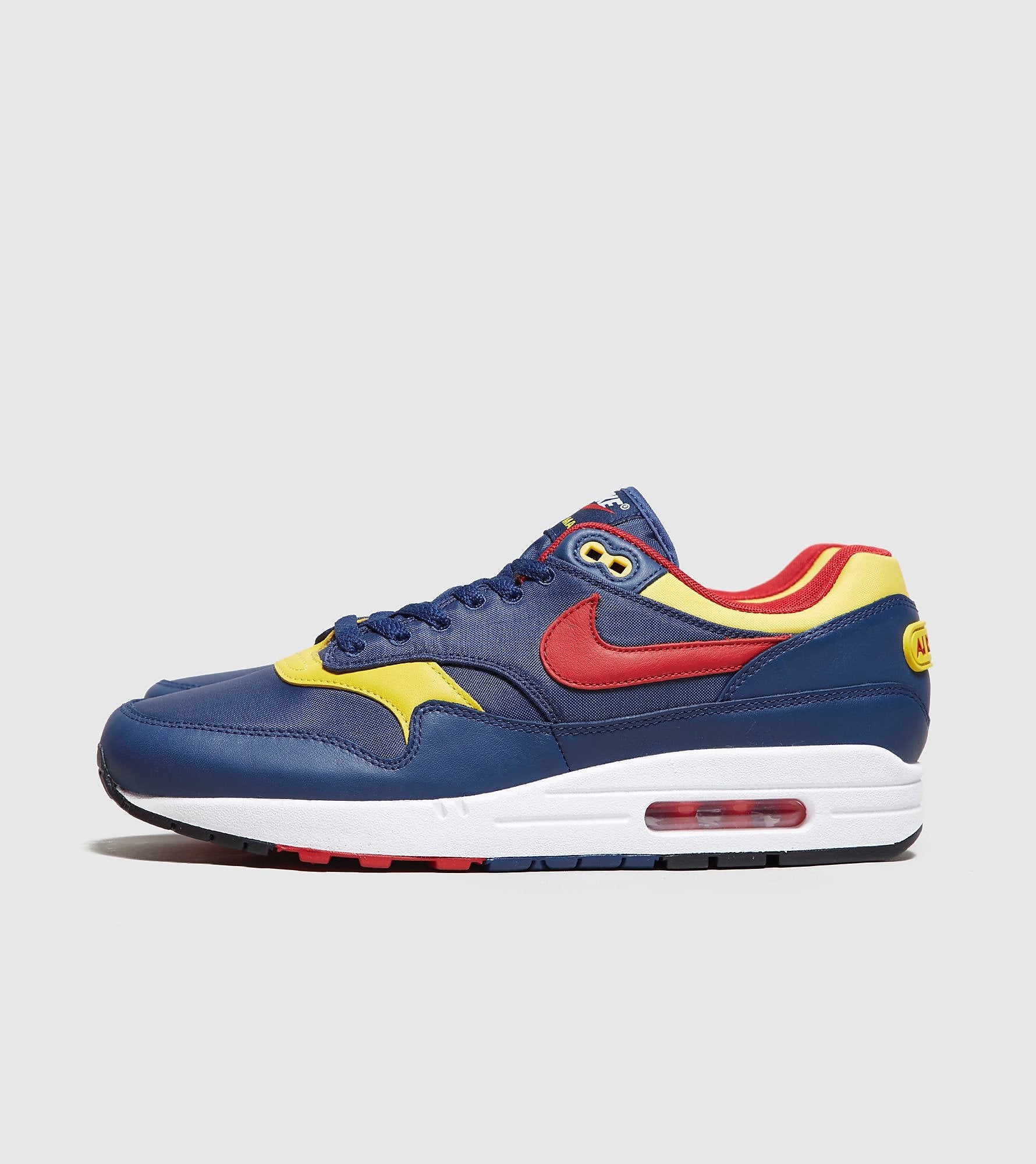 blue and yellow air max 1