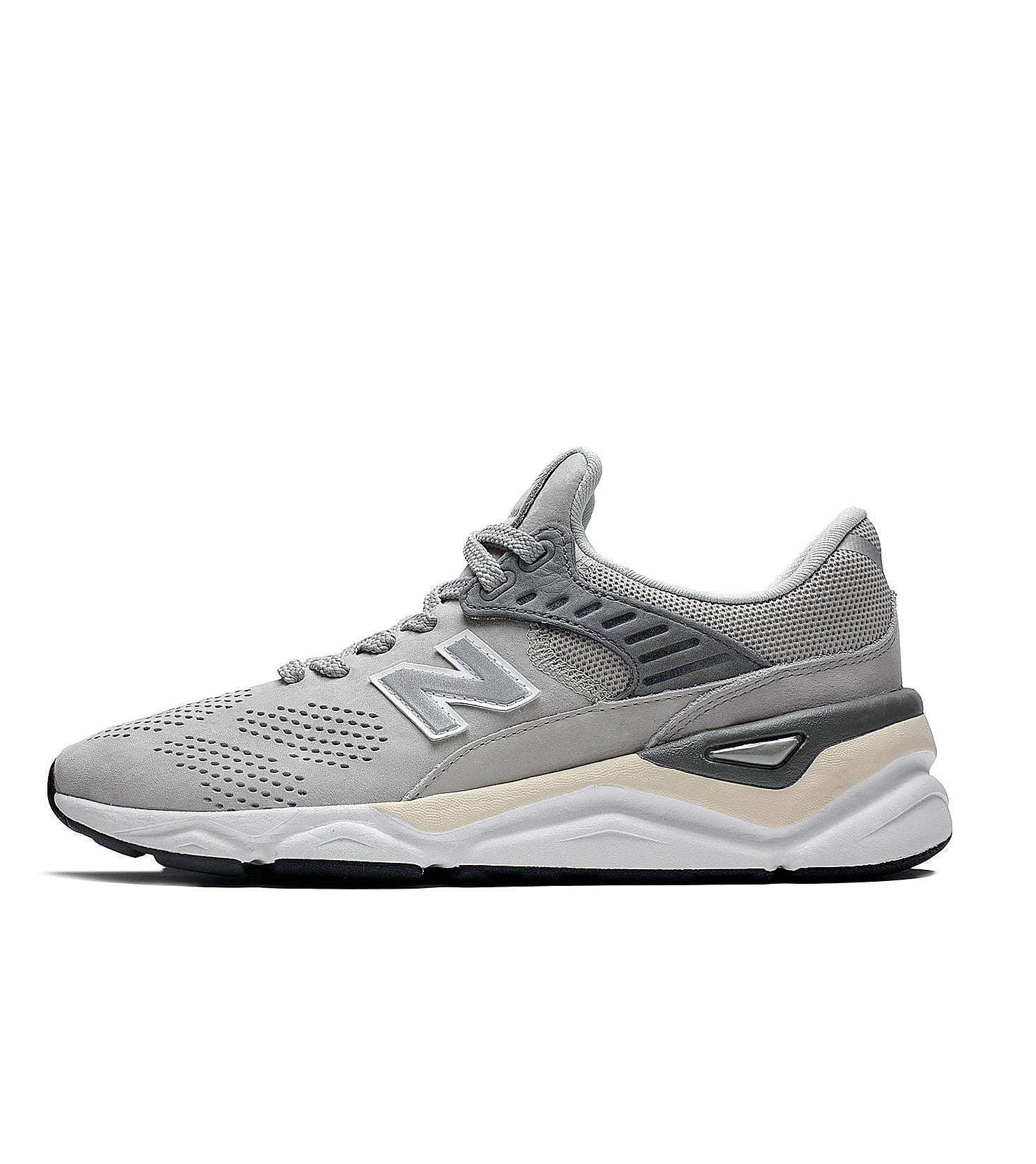 new balance x 90 grey white