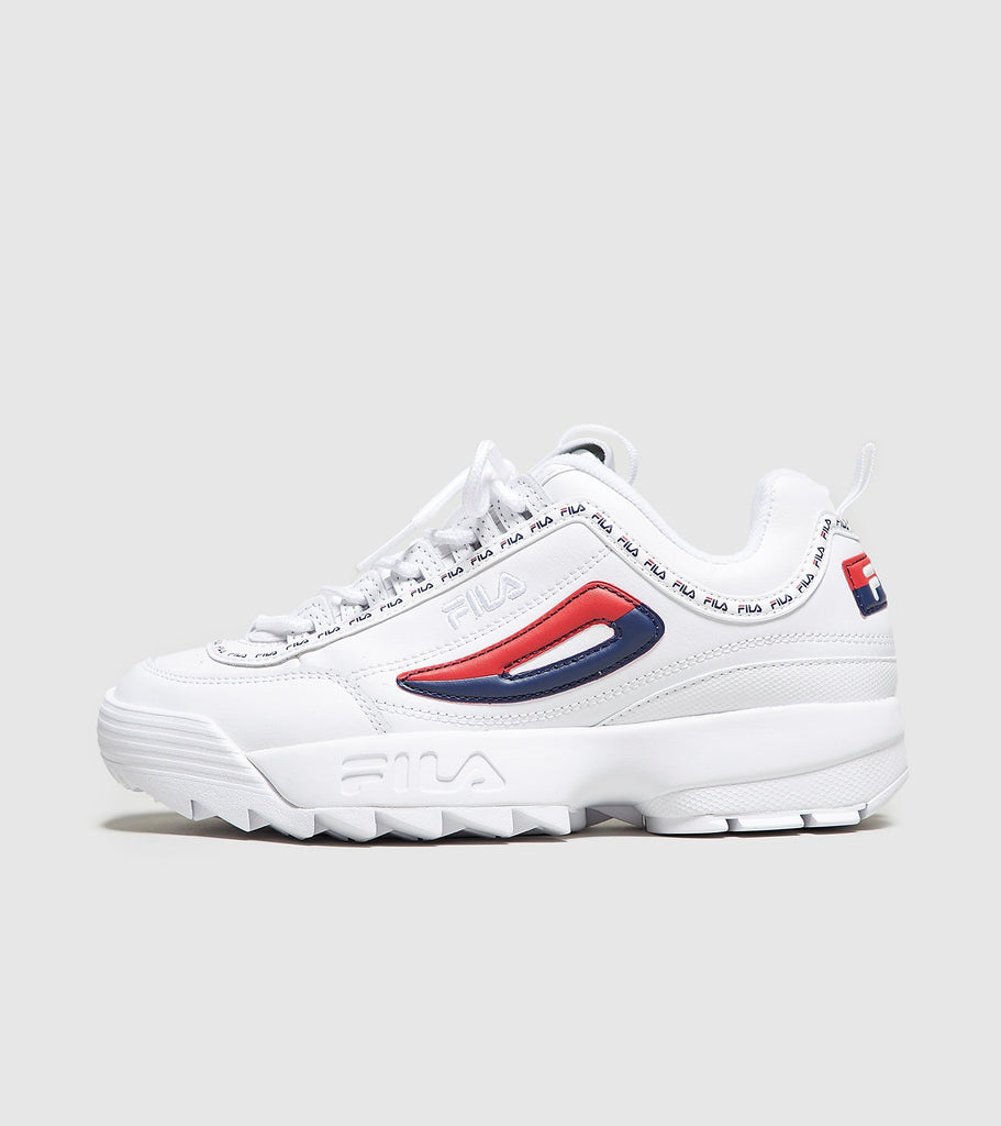 fila disruptor womens white