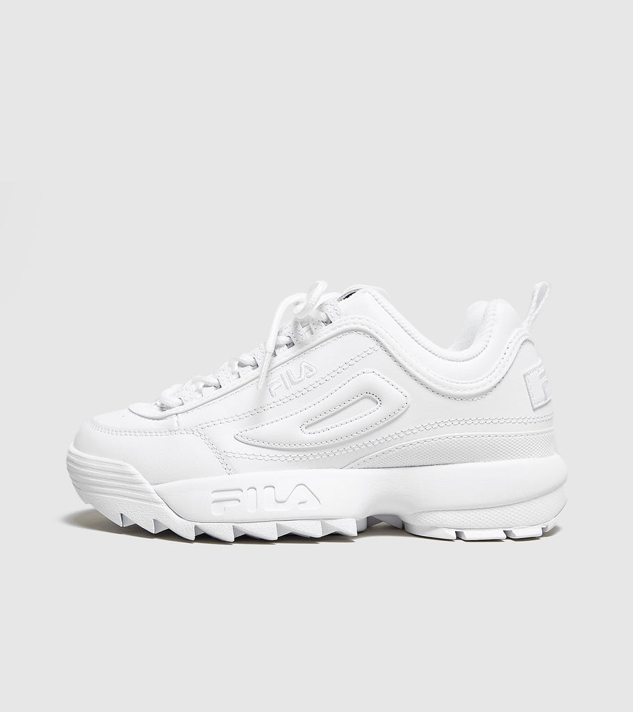 white fila disruptor women's