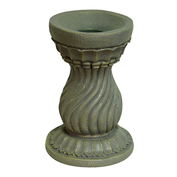 Serpentine Globe Pedestal - EchoValley.com