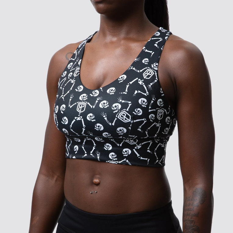 Halloween Poster Sports Bra