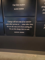 Quote from President Barack Obama at the National African American Museum of History and Culture in DC