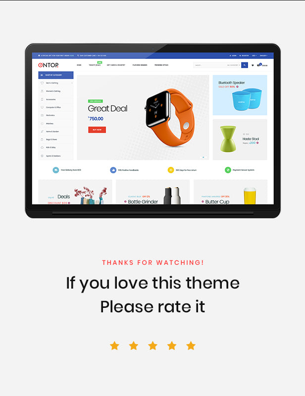 theme shopify ontop