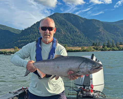 HOVER FISHING FOR KINGS - by George Krumm – Salmon Trout Steelheader