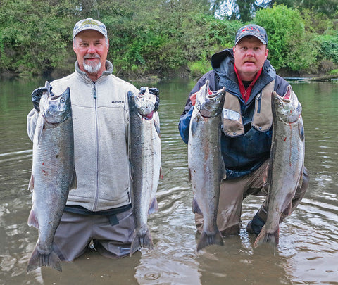 Late-run coho salmon a good catch in Columbia River tributaries