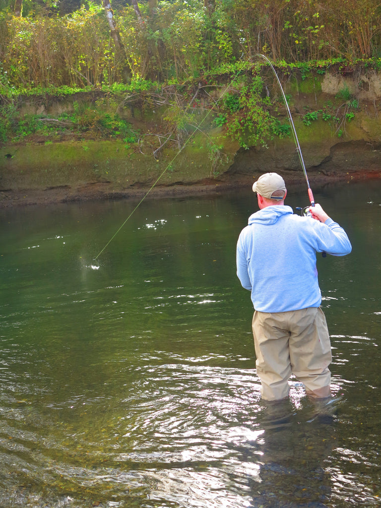 Fishing Baits Under a Float for Fall Salmon by Jason Brooks