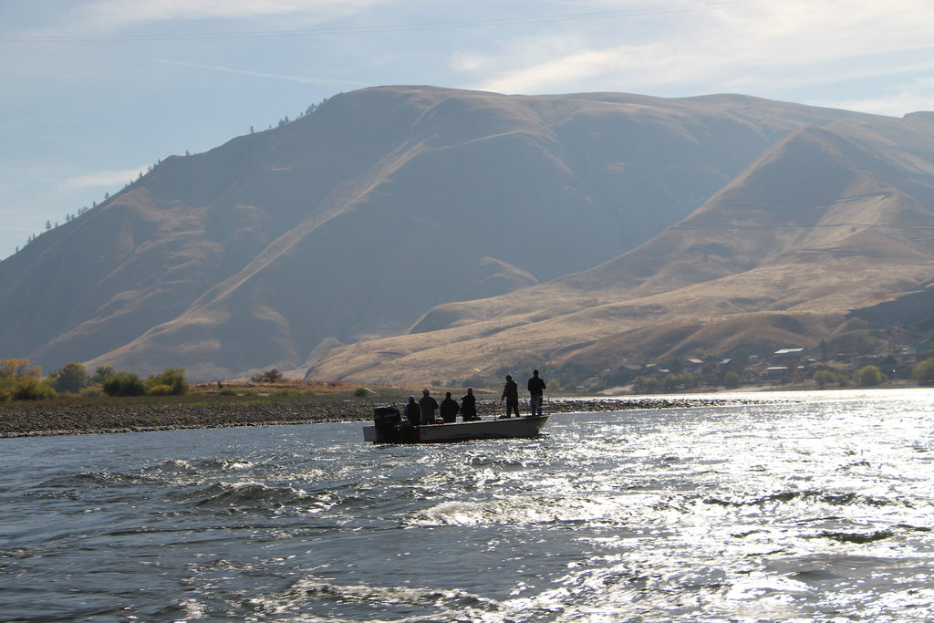 snake river fishing jet boat sled