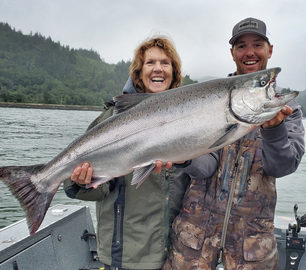 Cameron Black chinook hatchery king salmon fishing buoy 10 astoria