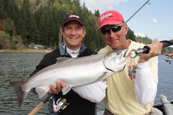 coho fishing salmon