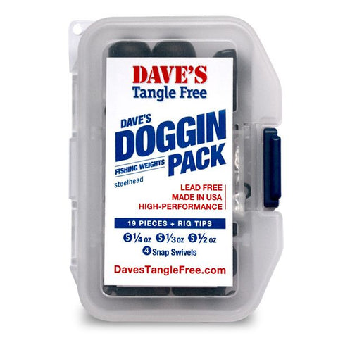 Dave's Tangle Free  The Doggin' Pack Steelhead Weights – Salmon