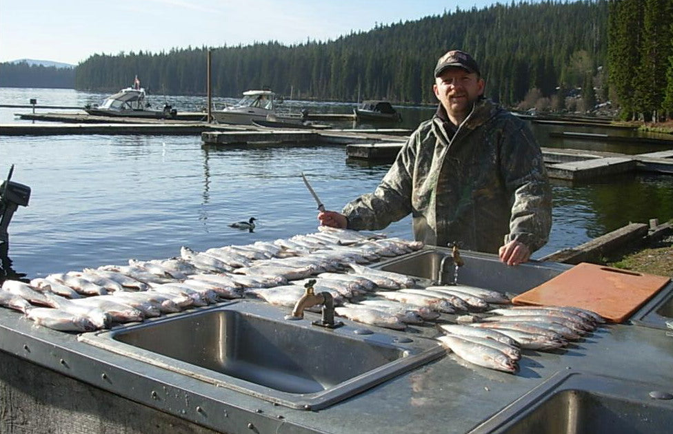 kokanee fishing jig jigging trout salmon odell lake pond