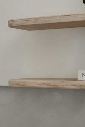 Wandplank Shelve, functionele houten schap voor aan muur -