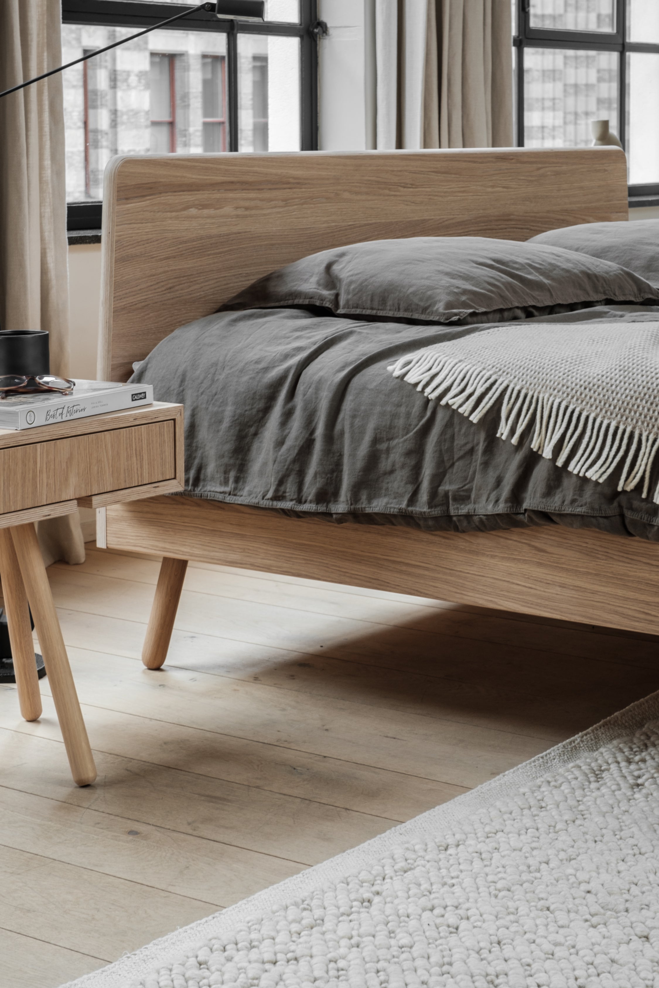 Spreek luid voordeel partij Houten bedframes in minimalistisch designs - Loof