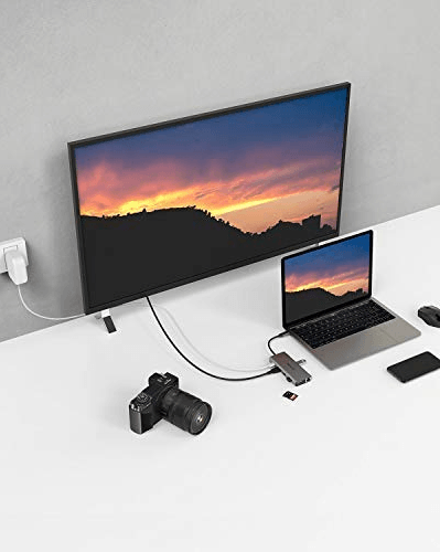 usb c hub that connect macbook to monitor